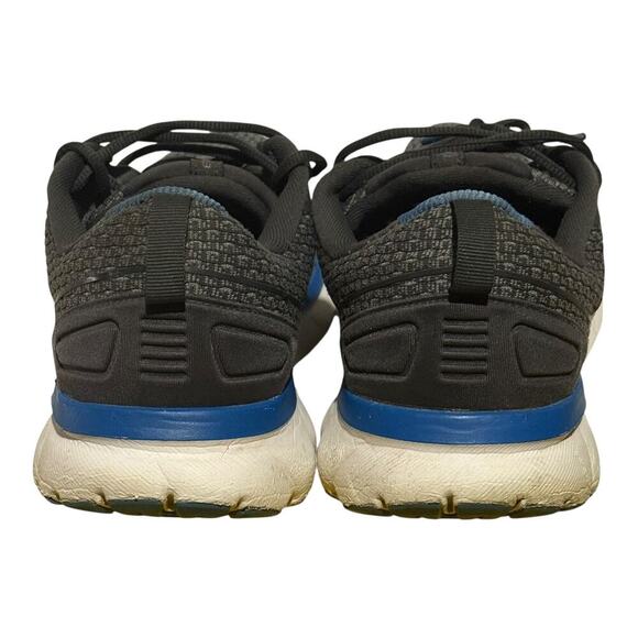 Brooks Transmit 3 Black Gray Blue Running Shoes Men’s Size 13 Stability Cushion - Picture 5 of 9